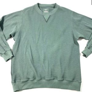 Aerie Waffle Knit Long Sleeve Pullover